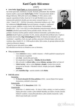 Maturitní rozbory četby z českého jazyka - 6