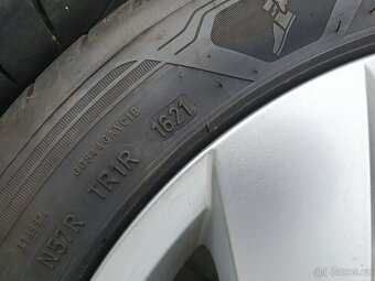 Alu kola vw 5x112 r17 7,5j et51 letni pneu 225/45/17 - 6