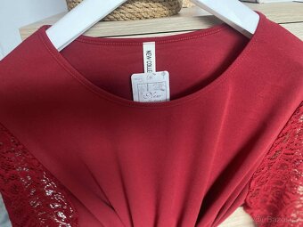 Nové společenské šaty Itálie vel. 46 a více - 6