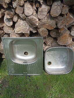 6 ks nerezový dřez - různý profil - 6