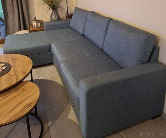 Rozkládací sedačka s úložným prostorem - 6