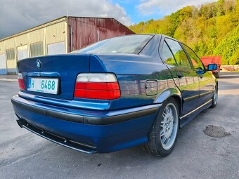 BMW E36 323i SEDAN 1997 originální ///M paket AvusBlau - 6