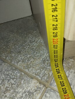 Šatní skříň, 3 police, tyč na ramínka - 6