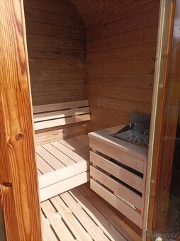 Sauna Marivox, venkovní finská sauna, SKLADEM - 6