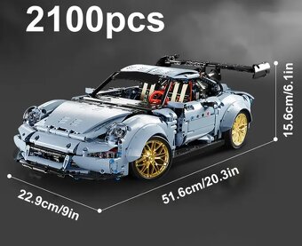 Porsche 911 model 1:14- LEGO kompatibilní - 6