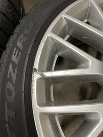 Mustang kola 5x114,3 19” originál + zimní pneu - 6