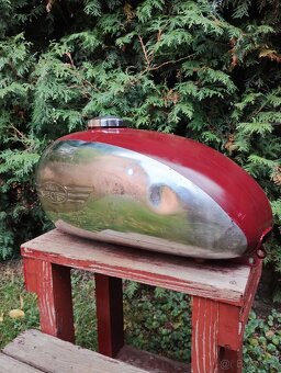 Originální nádrž jawa 250 nebo 350 v původním stavu a barvě - 6