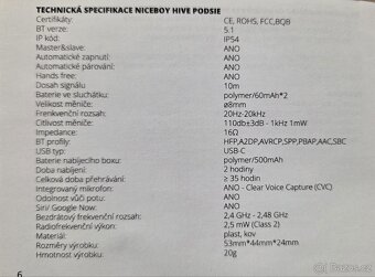 Funkční sluchátka Niceboy - 6