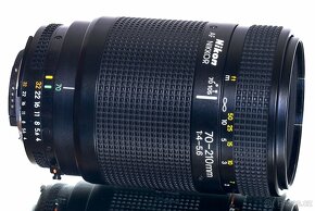 Nikon AF Nikkor 70-210mm 1:4-5,6 + UV NEPOUŽÍVANÝ - 6