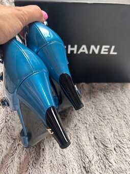 Luxusní lodičky Chanel vel 38,5 - 6