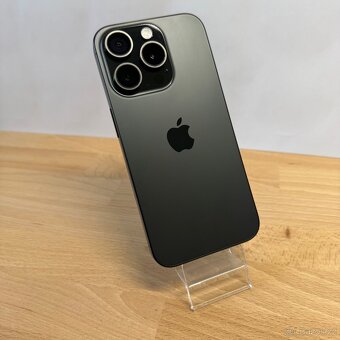 iPhone 15 Pro 128GB, černý, eSIM (12 měsíců záruka) - 6
