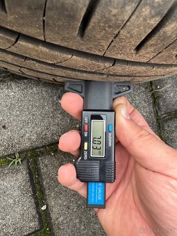 Prodam alu kola 4x100 r15 s letními pneu 195/50 r15 - 6