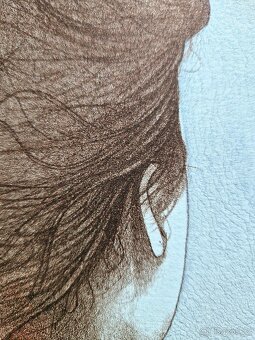 Bruno Bruni - (podpísaná litografia) ,(figurálny realizmus) - 6