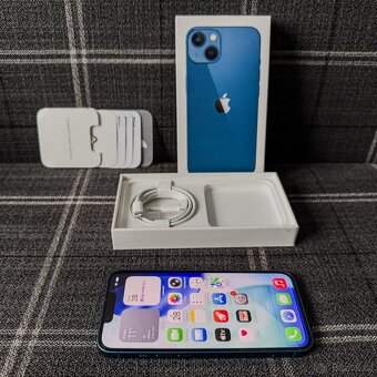 PRODÁM: iPhone 13 128GB  Blue - 6