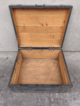 Vojenská lékařská bedna, starožitná, bytelná - 6