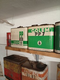 Retro plechovky a dekorace - 6