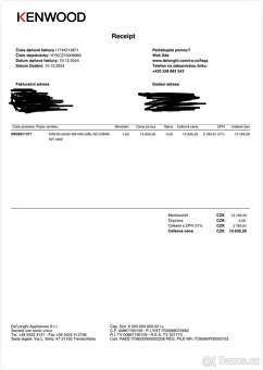 Kuchyňský robot Kenwood titanium chef, patissier XL - 6