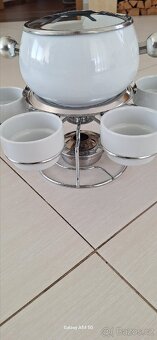 Fondue set. - 6