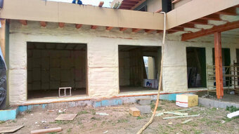 Stříkaná pěna, foukaná minerální nehořlavá izolace, Anhydrit - 6