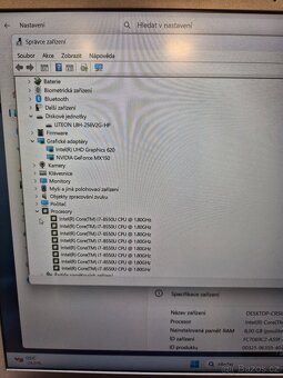 Kovový notebook Acer Swift SF315 - 6