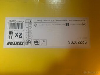 Prodam NOVÉ kompletní zadní brzdy Textar na BMW řady F - 6
