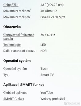 Samsung UE43KU6072 Smart TV 43" - 6