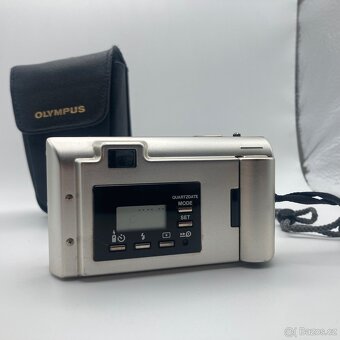 OLYMPUS Mju V + originál pouzdro, baterie, poutko - 6
