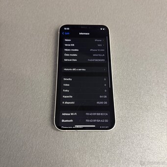 iPhone 12 mini 64GB bílý, 12 měsíců záruka - 6