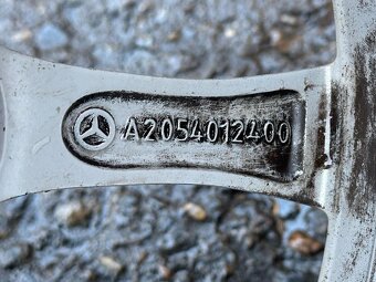 ALU kola Mercedes 3x A2054012400 16" 6,5J ET38 + 205/55/R16 - 6