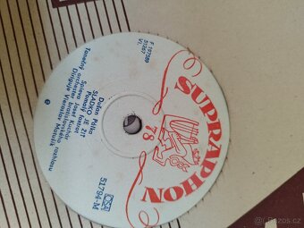 Gramofonové desky z 50. Let. Šelakové, nepoškrabané - 6