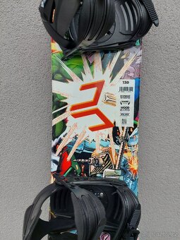 Snowboard BEANY HERO PUNCH, 130 cm + boty WESTIGE - 6