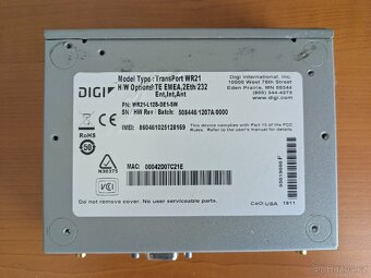 Enterprise LTE Router Transport Digi WR21 100Mb (PC 10k+ Kč) - 6
