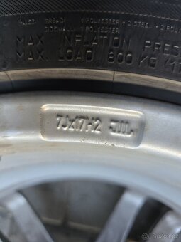 4x disky DEZENT 7Jx17H2, ET 38; zimní pneu Barum Polaris 5 - 6