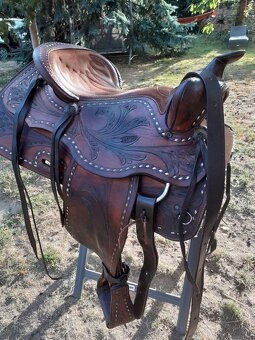 Prodám krásné westernové sedlo - 6