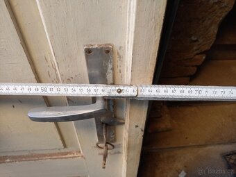 dveře s obálkou, masív, zdravé, světlost cca 111x188 - 6