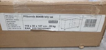 Příborník 8045B bílý lak - 6