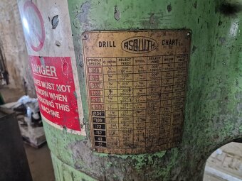 Otočná vrtačka ASQUITH P-33166 - 6