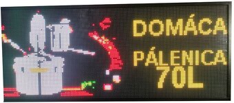 Barevná světelná LED reklama panel displej - 6