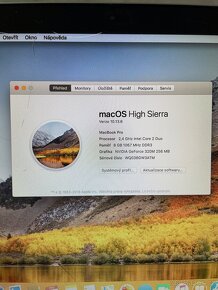 Apple MacBook Pro, 2,4 GHz, 8GB RAM, 750 GB - odhlášeno - 6