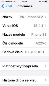 Apple iPhone SE 2020 64GB - 6