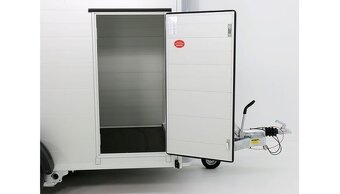 Skříňový přívěs, 300x150x195 cm, 1300 kg - černý - 6
