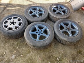Mercedes benz sada starších ALU 15" + letní obutí - 6