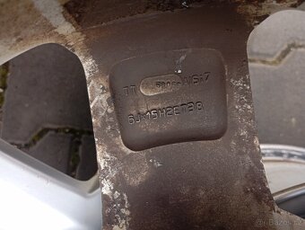 Originální alu kola škoda 5x100 r15 - 6
