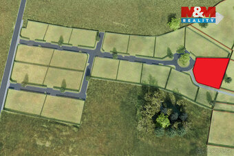 Prodej pozemku k bydlení, 1025 m², Nová Ves - 6