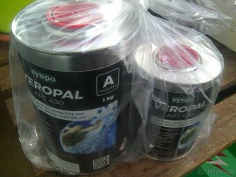 Speciální čirá hustá pryskyřice pro umělecké tvoření 1,3 kg - 6