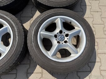 4x al kola 5x120 17 + pneu letní 215/60 R17C - 6