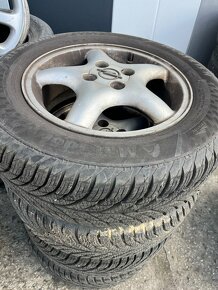 Alu kola 4x100 15 pneu 195/65 R15 sada 4ks Opel - 6