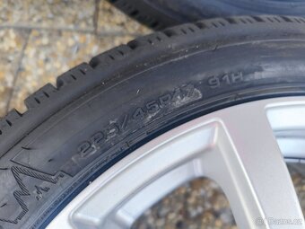 Zimni alu sada 5x112 R17 225/45/17 nepouzita - 6