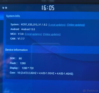 Autorádio 9" android 13 - 6