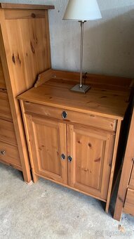 Ikea Leksvik menší komoda Hemnes antik - 6
